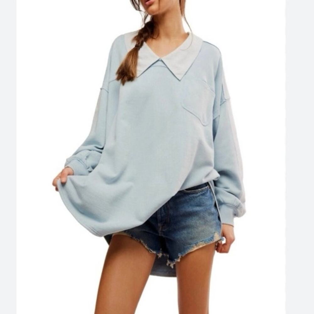 Free People Women’s Madeleine Sweatshirt Size XS